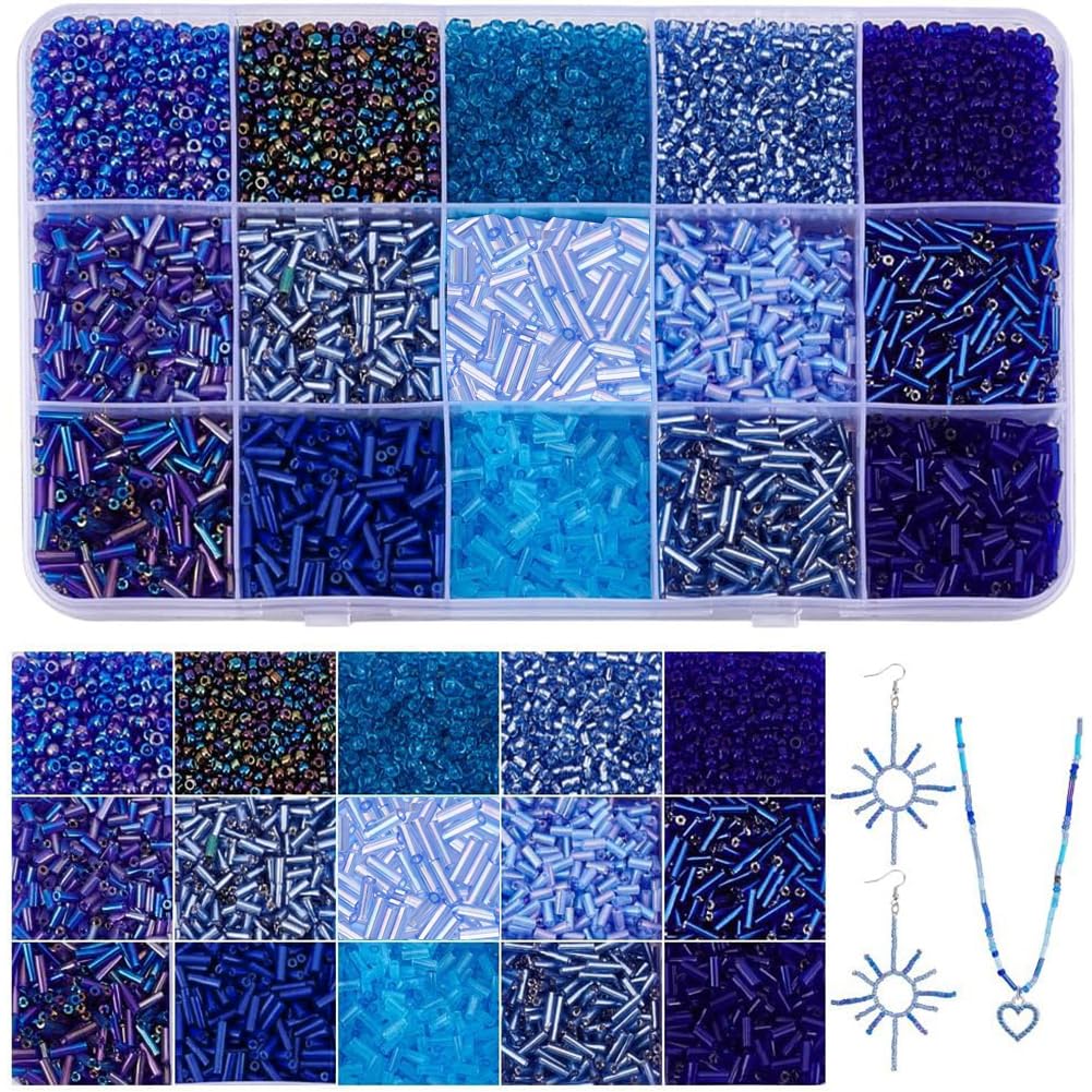Perles en verre 2mm pour créer des bracelets d'été faits main uniques