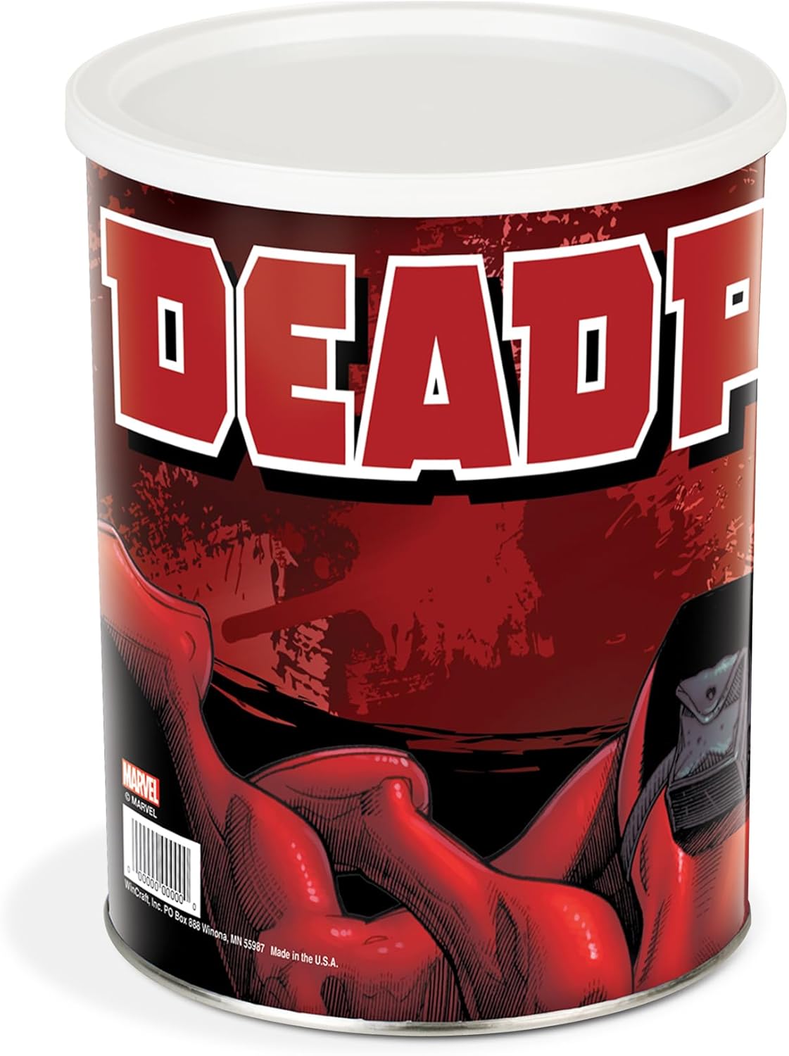 WinCraft Gift Tin 1 Gallon Deadpool Marvel Deadpool