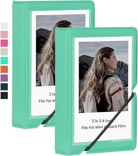 Miniatura 15 de Lifting - Mini álbum de fotos con 28 bolsillos de 2x3 pulgadas, se ajusta para Fujifilm Instax Mini 7s 8 9 11 25 26 40 50s 90 Evo Z2300 cámara