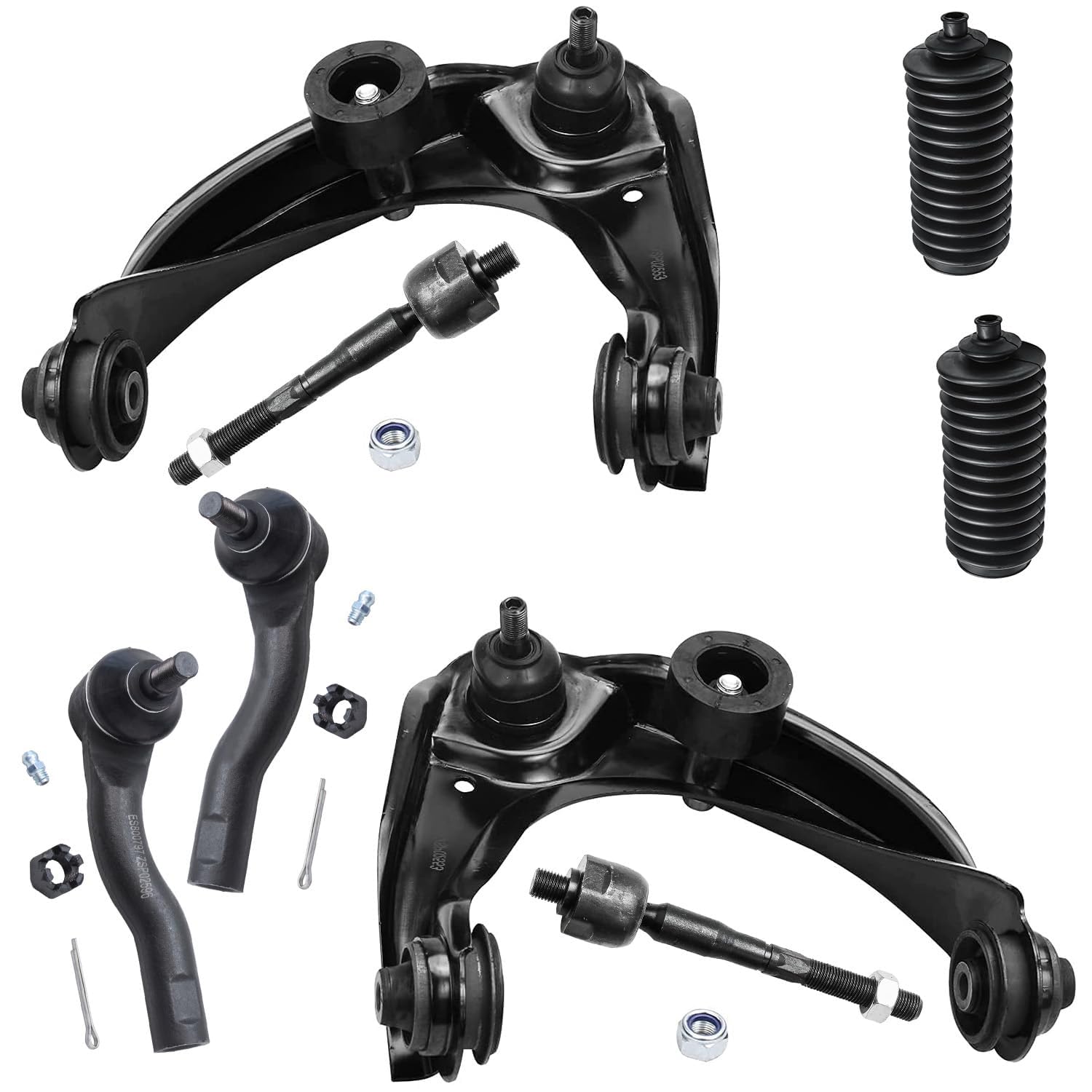 Detroit Axle - 2.5L 3.0L Front End Suspension Kit for 2010-2012 Fusion