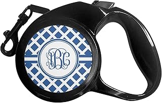 Personalized Diamond Retractable Dog Leash - Large