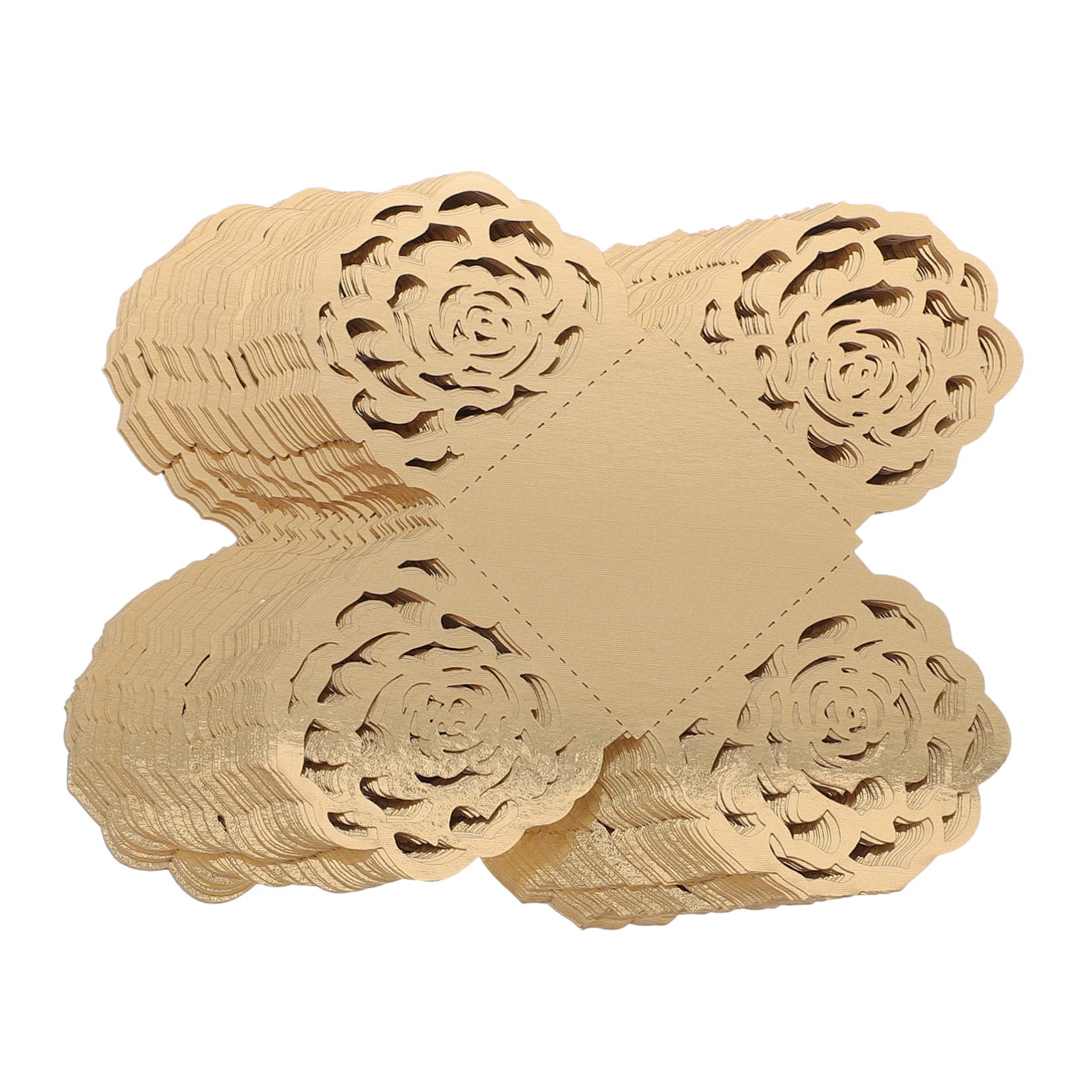 Alipis 250pièces Caissettes à Bonbons avec Design Fleur Décoratif pour Mariage Et Fêtes Support Chocolat Et Sucreries Sécurisé Et Élégant