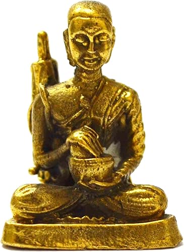 Amuletos tailandeses joyería regalo Phra Sivalee Mini Buddha Amuleto Lucky Trade Money Riqueza rica, Latón