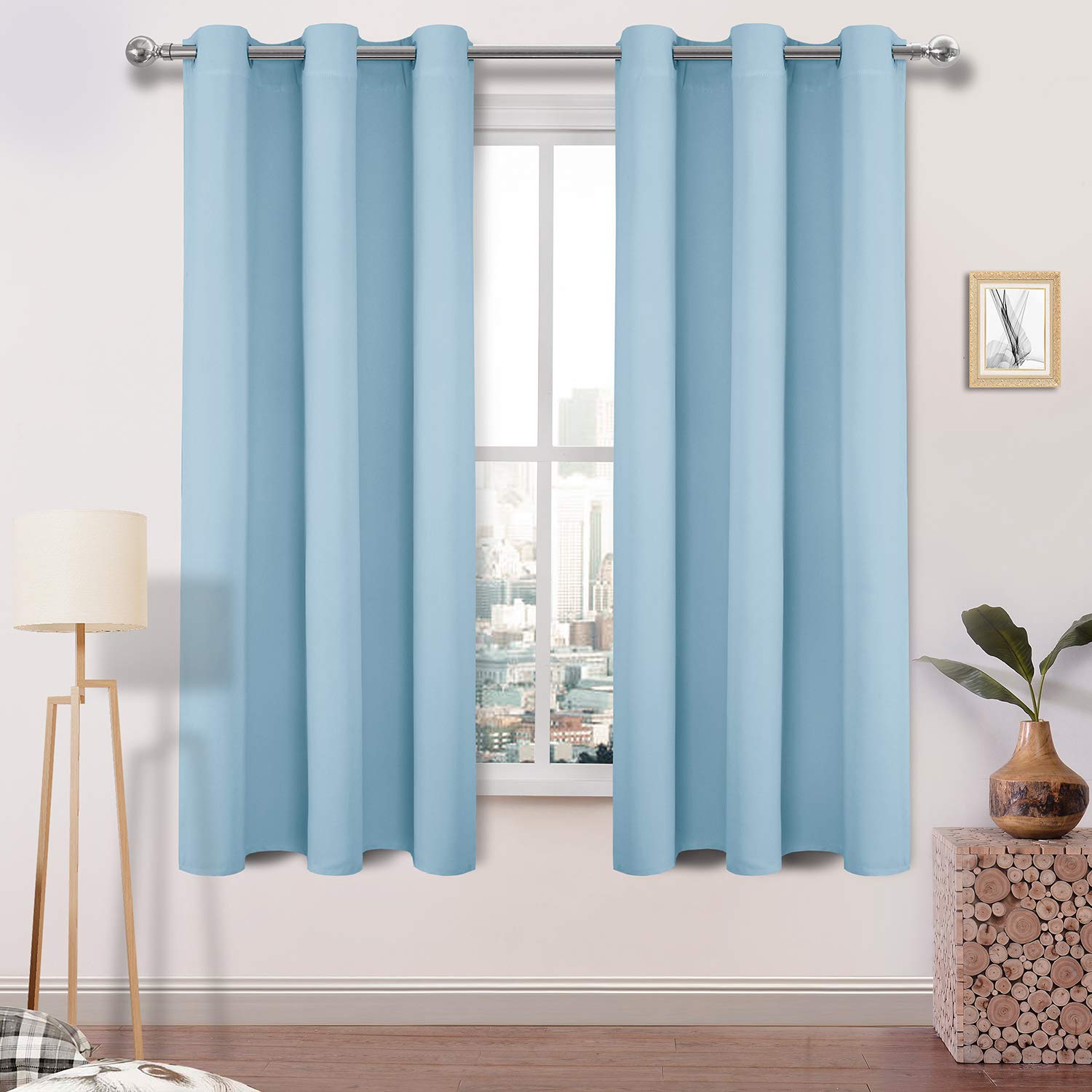 Light Blue Curtains Blackout Curtains & Drapes 2023
