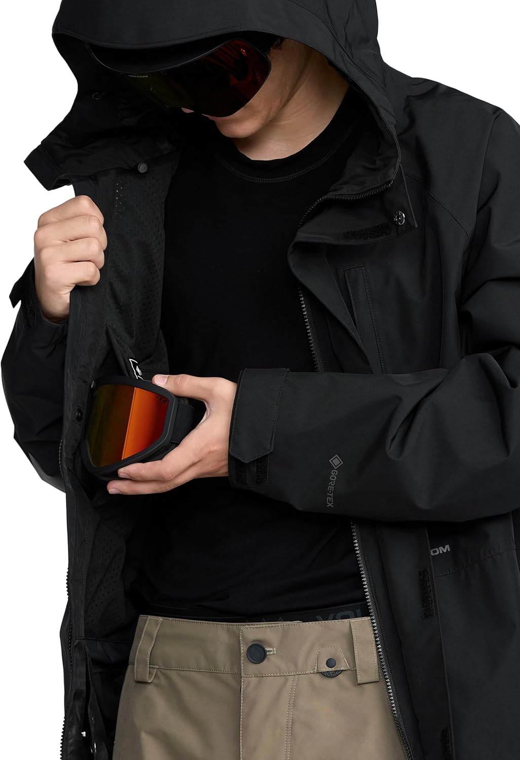 Volcom Men's Dua Gore-tex 2l Ski & Snowboard Jacket – 20k Waterproof Shell, Fully Taped Seams - Image 4