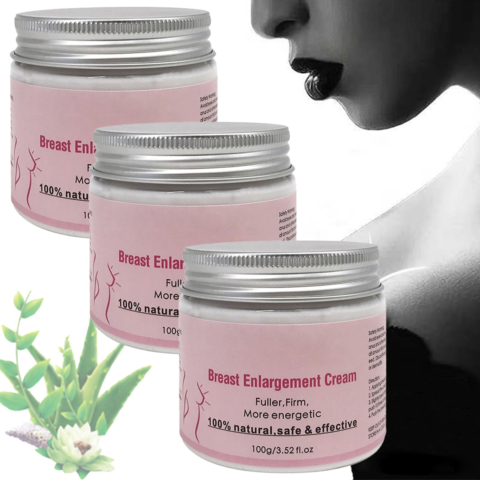 VERAMY Dr.Mider Breast Cream, Breast Enlargement & Firming Cream, Shape Perfect Body Curves (3pcs)