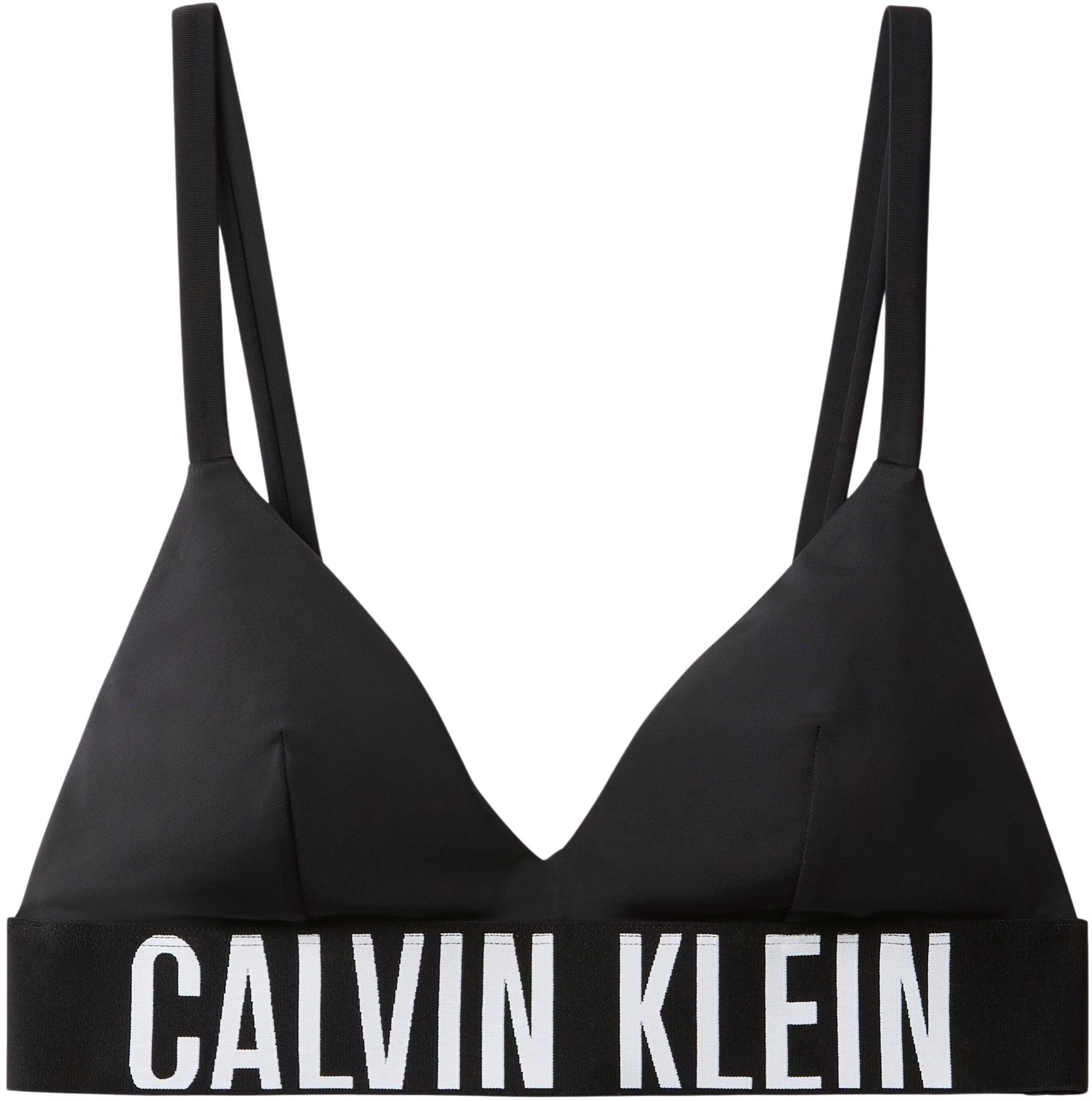 Calvin Klein Triangle Lv00q61163 Top da Bagno Donna (Pacco da 1)
