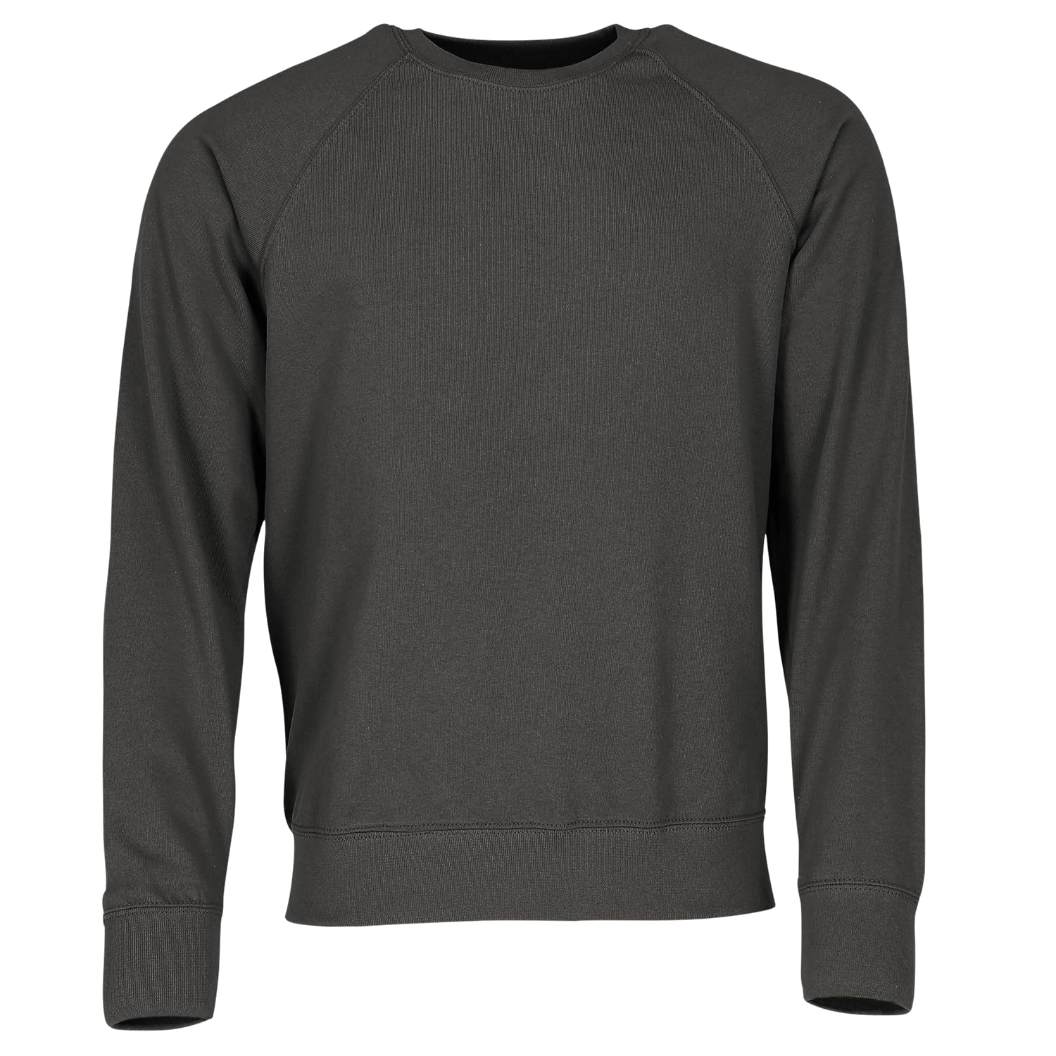 Fruit of the Loom Mens Lightweight Raglan Sweatshirt (240 GSM) (2XL) (Light Graphite)