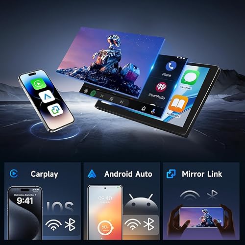 Miniatura 9 de 2 GB+64 GB Estéreo de coche para Honda CRV 2002-2006 Android Head Unit, enlace de espejo automático inalámbrico Carplay Android, pantalla táctil de