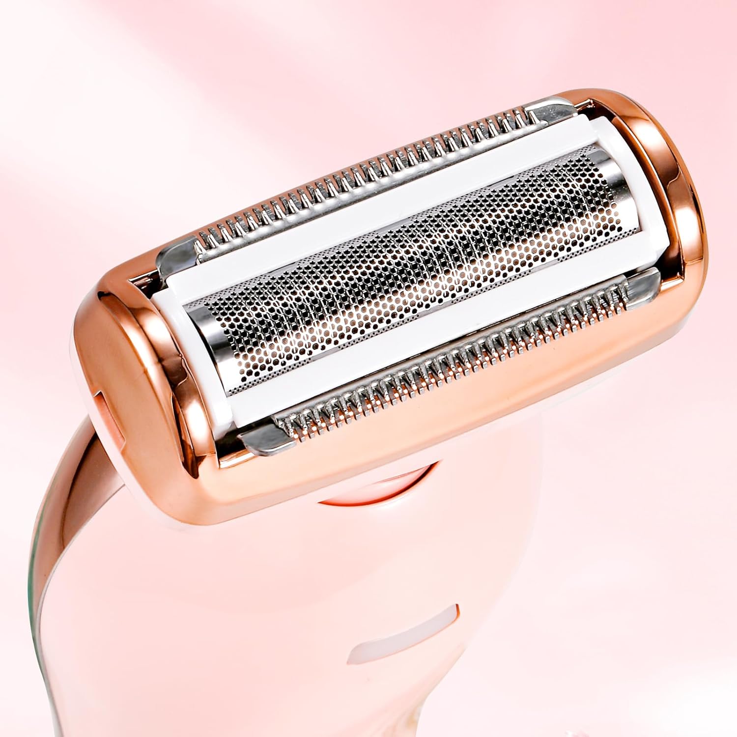 Electric Shaver for Legs Pubic Body Hair, 4 in 1 Bikini Trimmer for Women, Replaceable Lady Facial Nose Razor, IPX7 Waterproof Rechargeable Women's Grooming Kit