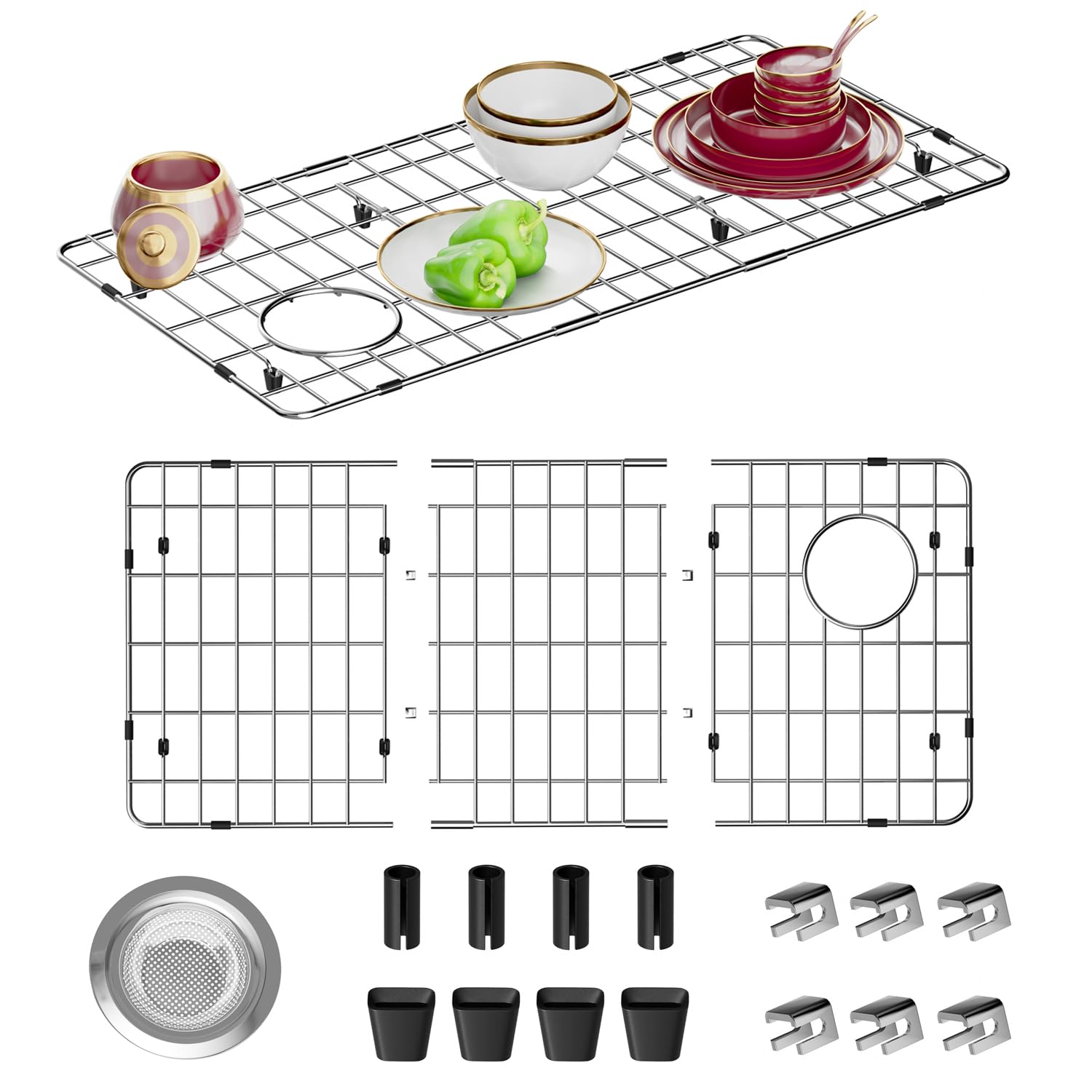 ステンレススチール シンクプロテクター シンク底用メタルシンクラック