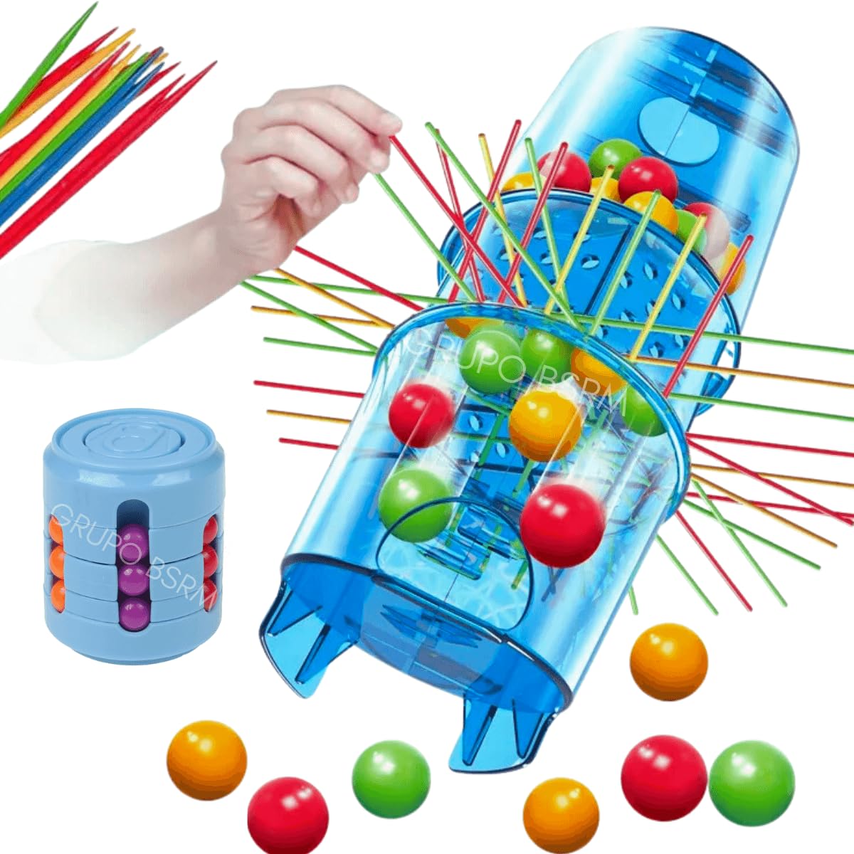 Brinquedo Tira Vareta Jogo Pega Varetas Kit Brinquedos educativos ...