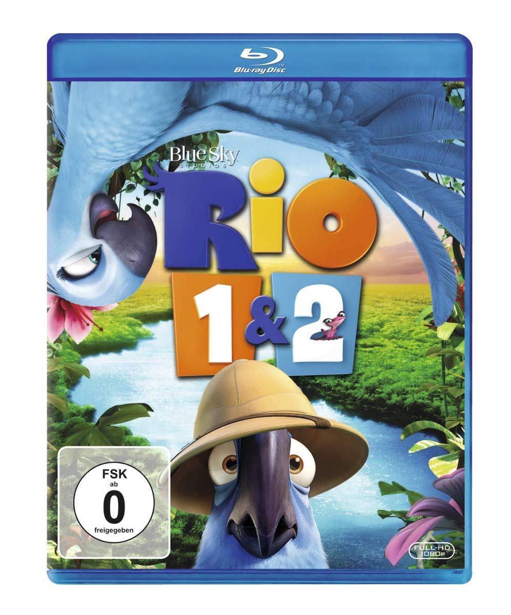 RIO 1 & 2 (BLU-RAY) - VARIOUS
