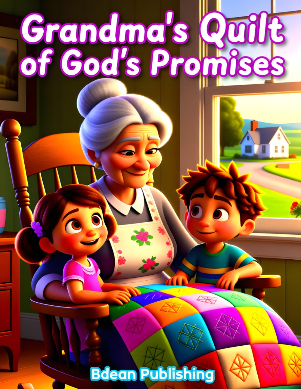 Grandma's Quilt of God's Promises: A Heartwarming Bible Story About God's Faithfulness Through Every Season