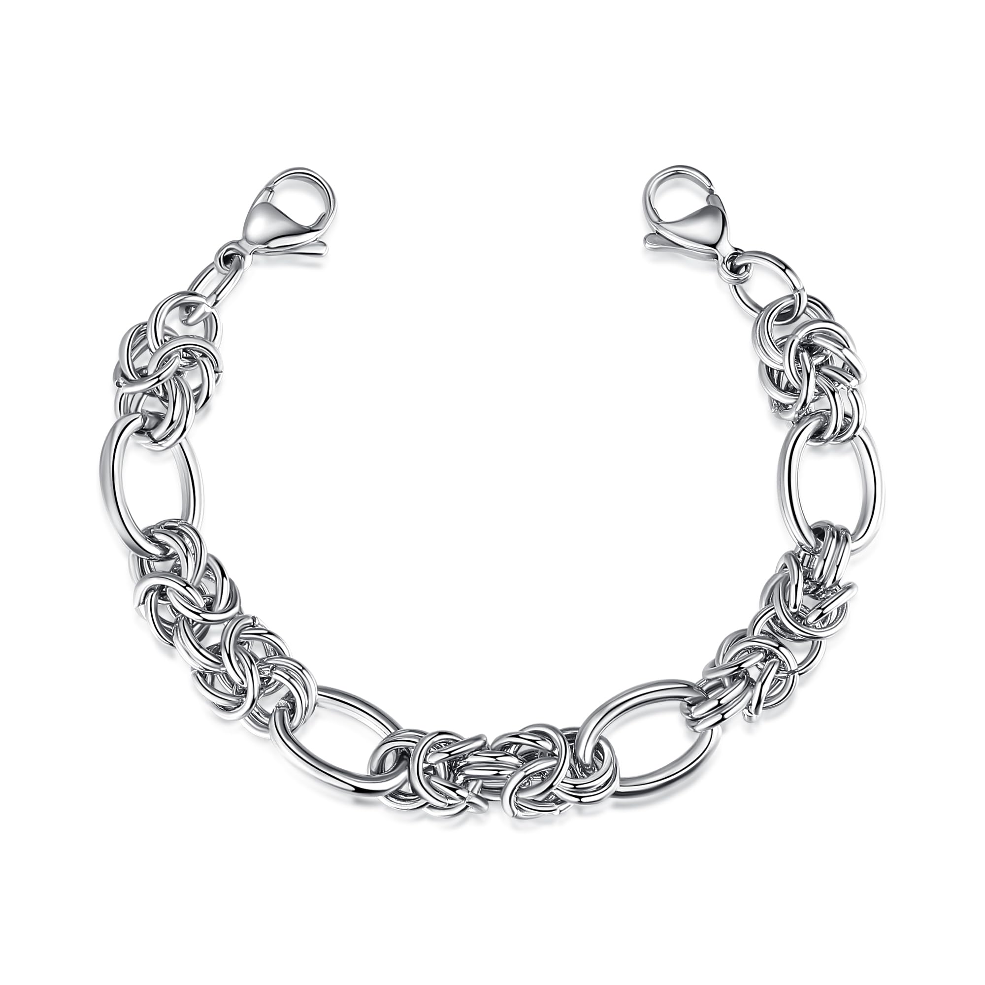 LinnaLove Austauschbares medizinisches Notfall-Armband, nur eine Kette, die zu Ihren medizinischen ID-Tags passt