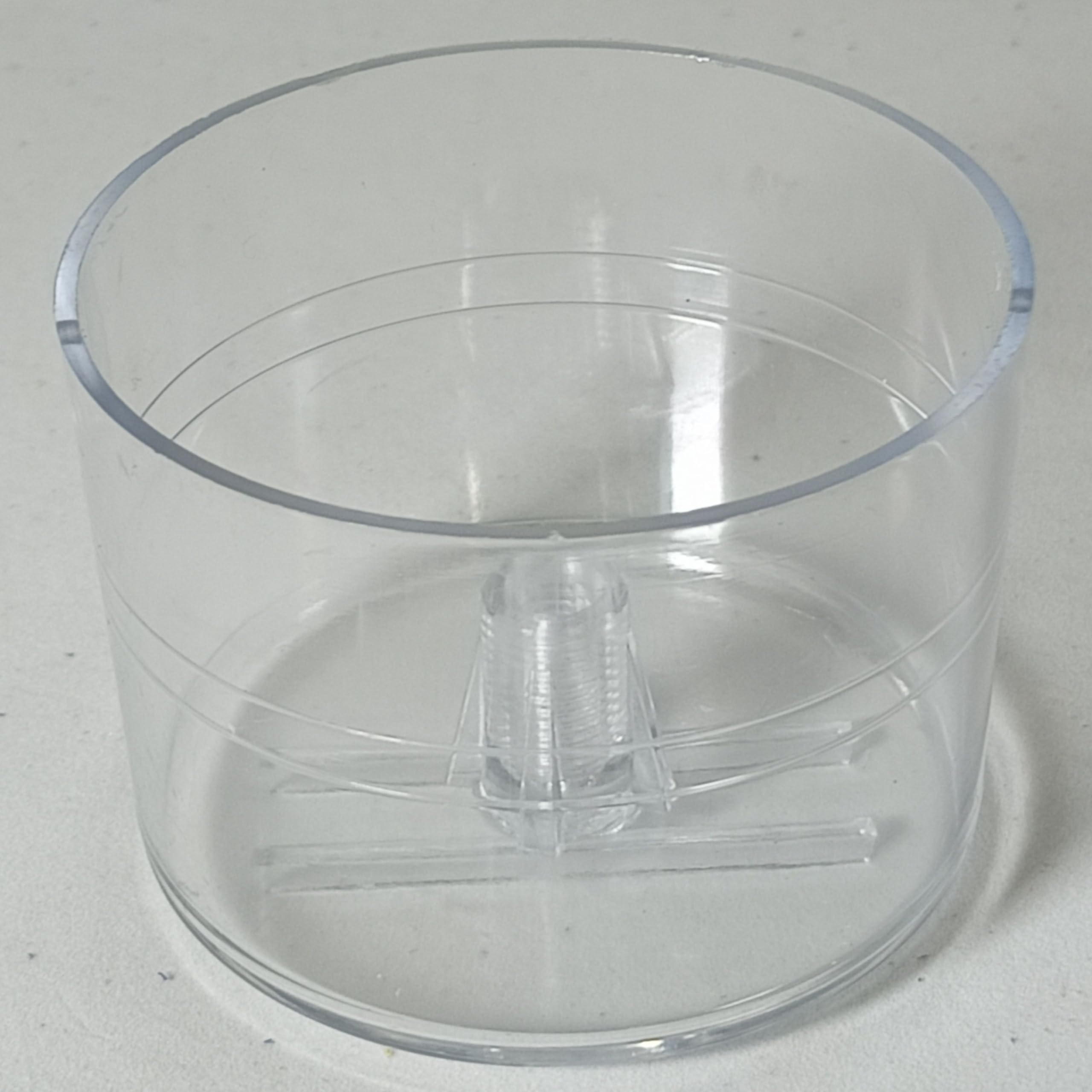 Efficacy Temperature-Resistant Polycarbonate Breather Oil Cup Transformer Breather Oil Cup Perfect for 3kg to 5Kg (Inner Dia. 84.8mm) Transparent Color - 1Pc-image-20