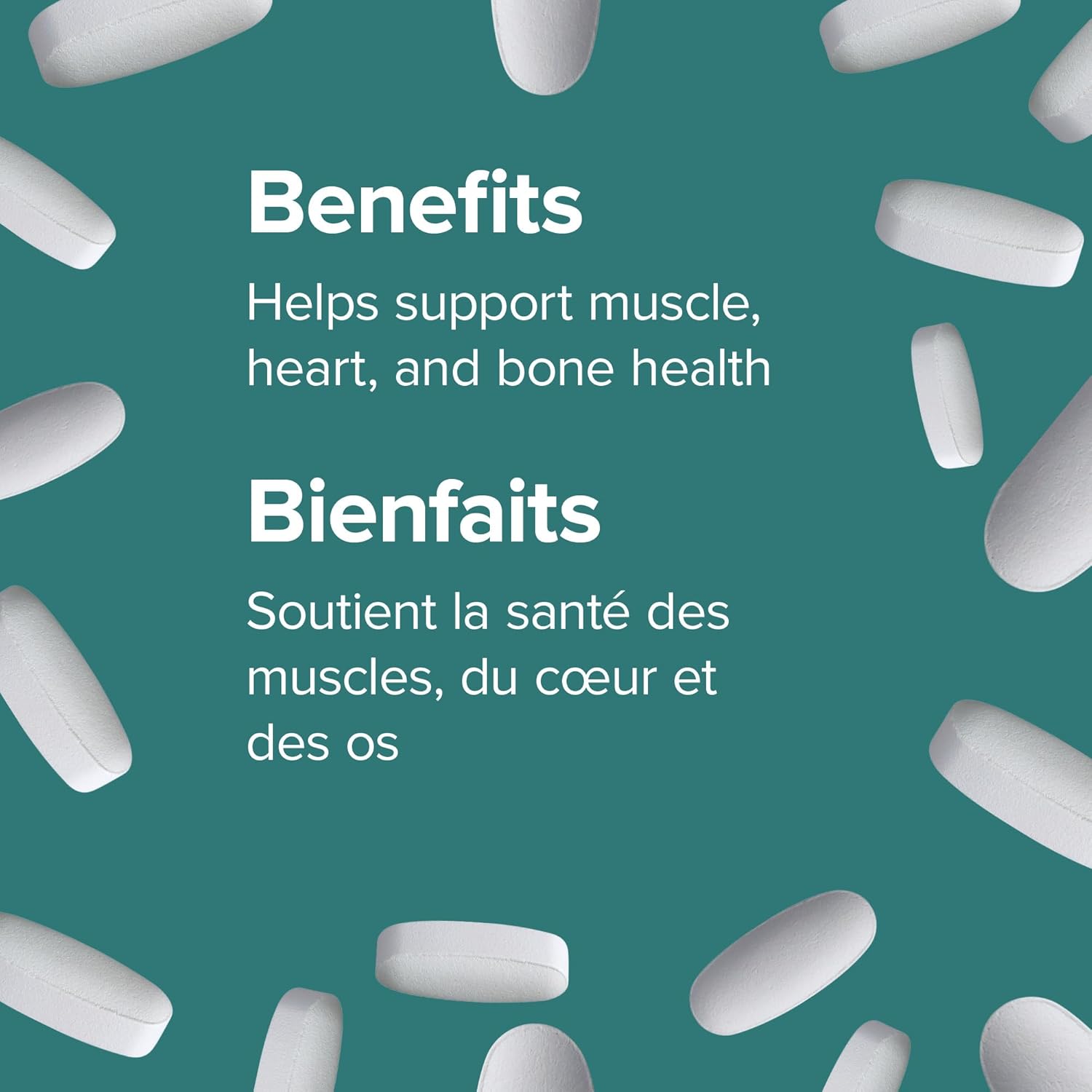 Webber Naturals Magnesium Complete Complex 250 mg, 7 Sources of Magnesium, 100 Caplets, Helps Support Muscle, Heart and Bone Health, Vegan - Image 6