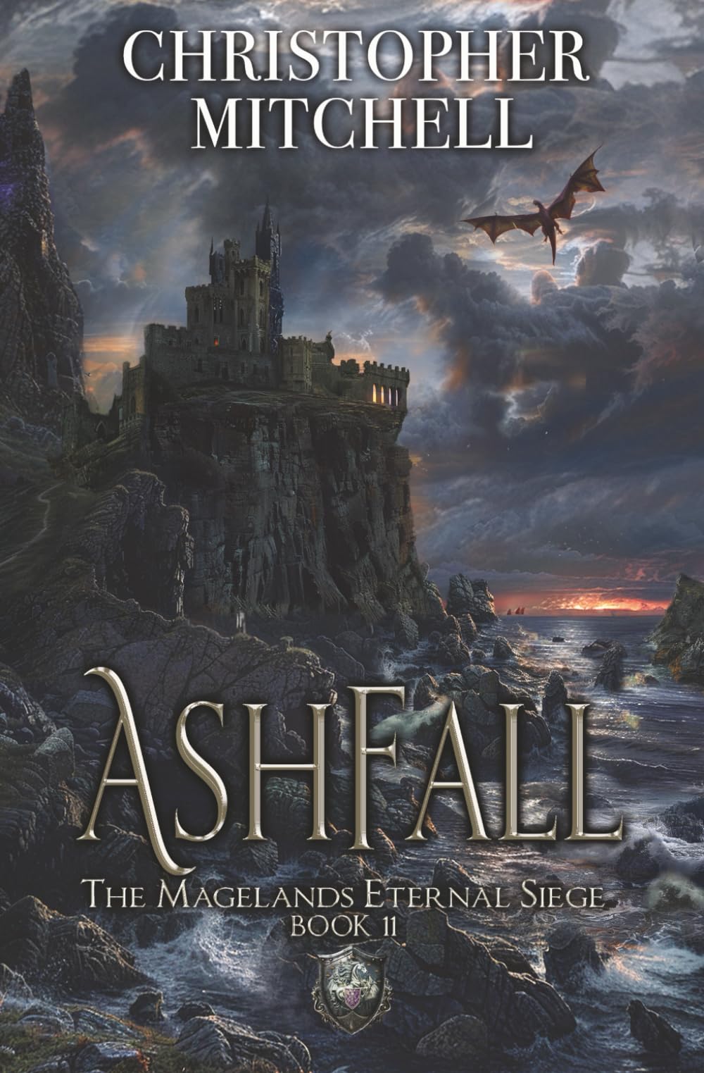 Dragon Eyre Ashfall: The Magelands Eternal Siege Book 11