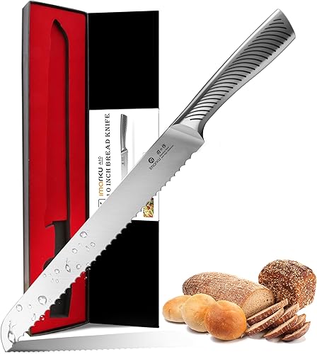 Miniatura 10 de imarku Cuchillo de chef profesional japonés de 8 pulgadas, cuchillo de pelar de acero inoxidable de alto carbono, mango ergonómico, afilado, borde