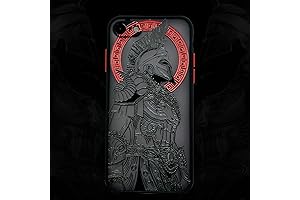 Cool Gladiator Phone Case with 3D Embossed