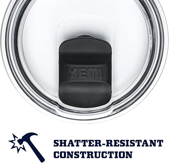 YETI Rambler 14 oz Mug, Vacuum Insulated, Stainless Steel with MagSlider Lid, Stainless