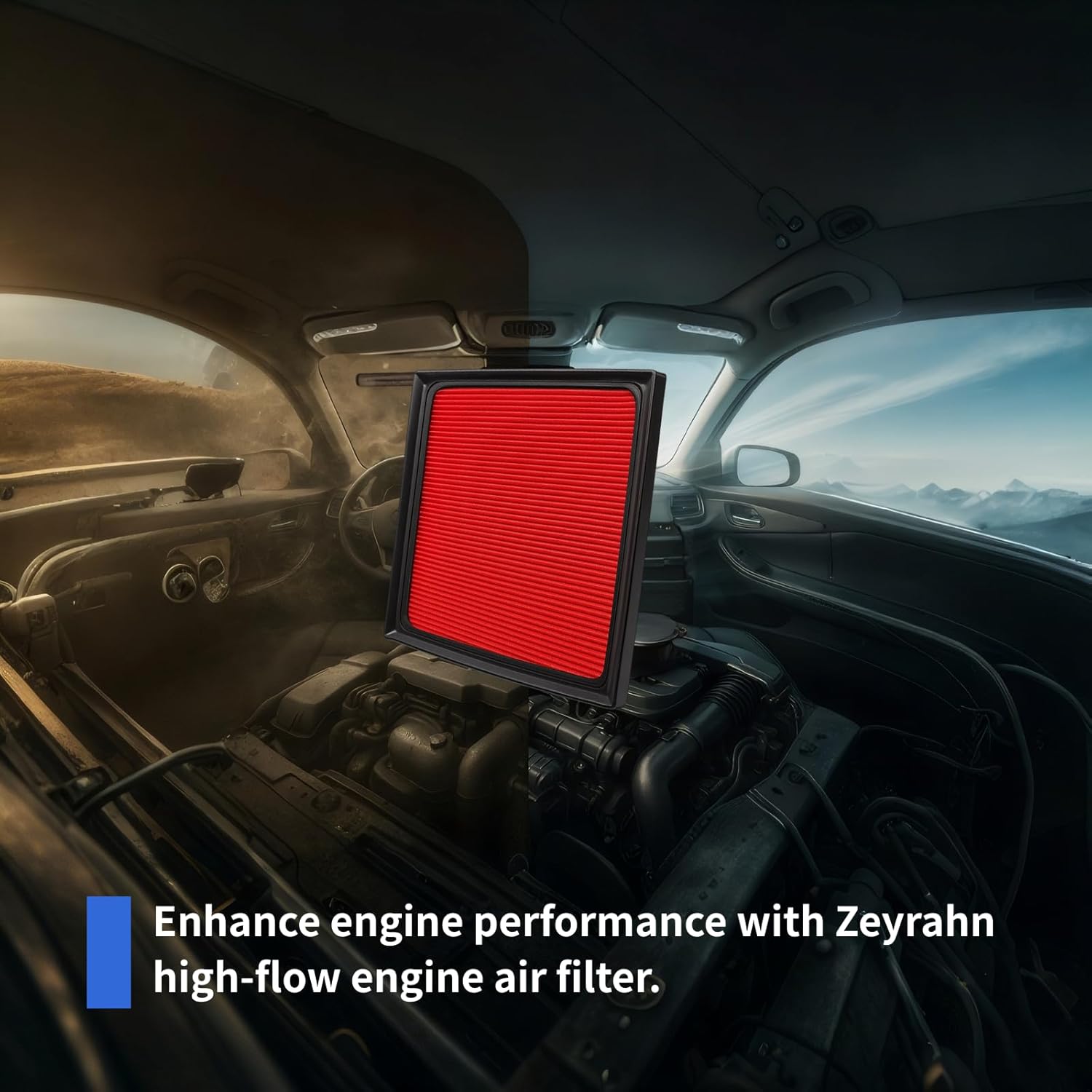 Cabin & Engine Air Filter Kit for Subaru Crosstrek 2024-2025, Impreza 2024-2025