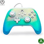 PowerA Advantage Wired Controller for Xbox Series X|S - Disco Ball, gamepad, wired video game controller, gaming controller, USB-C, Works with Xbox One, Officially Licensed