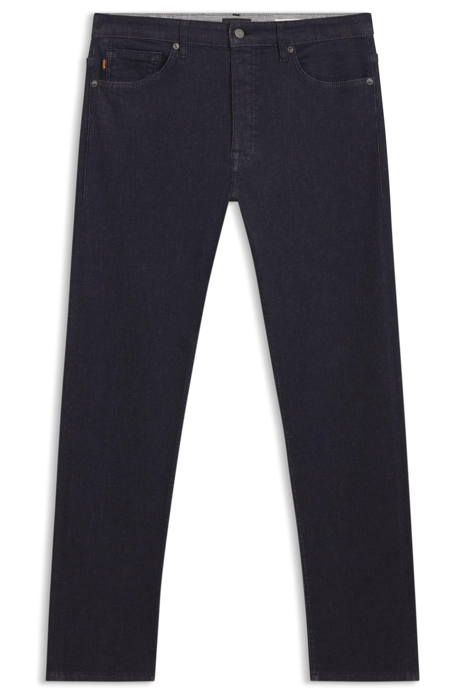 Hugo Boss Men's Black Ever Blue Delaware Slim Fit Jeans - Size: 34/32