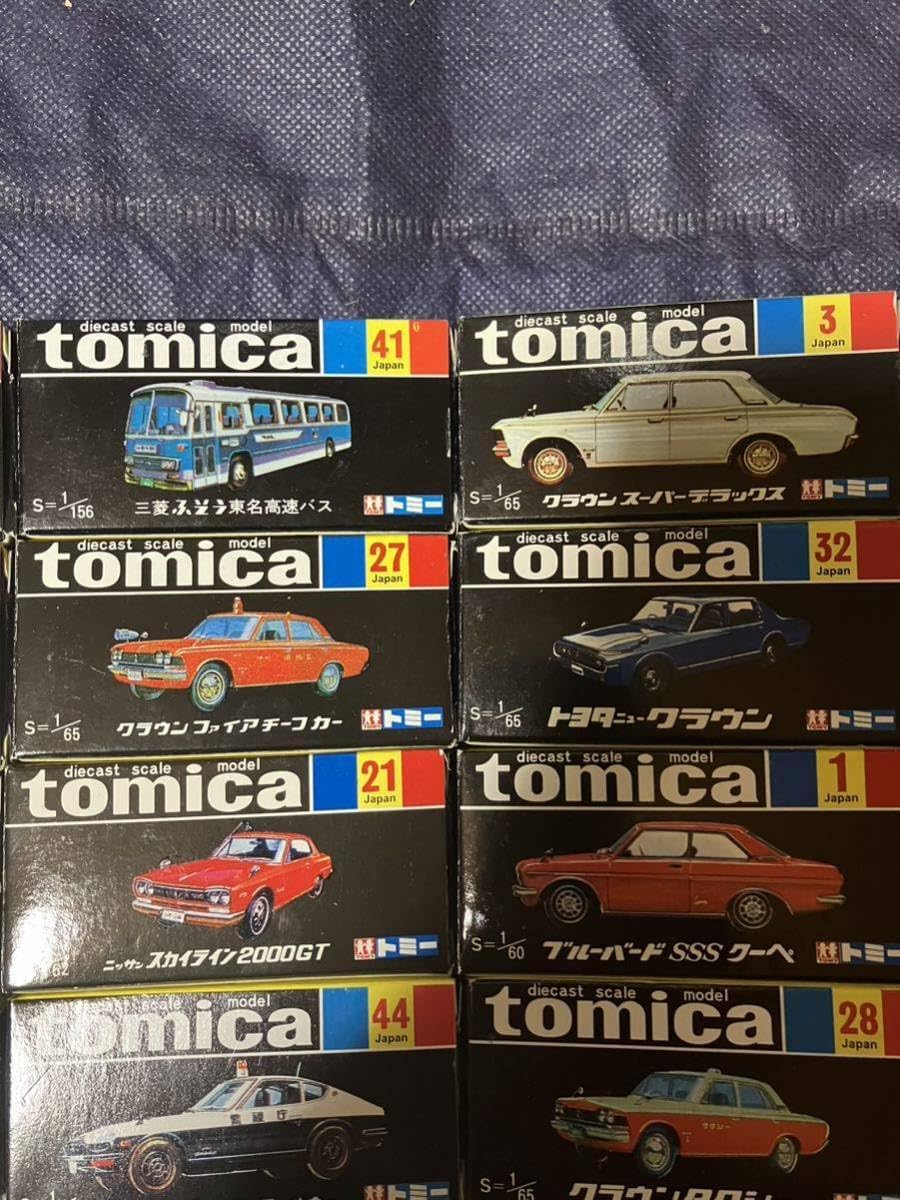 トミカ 黒箱 復刻版 30周年記念 第1弾+第2弾+第3弾 全18種 トミカ 黒箱