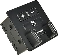 Vista 1 de RLP Interruptor de control de freno de remolque compatible con Cadillac Escalade Chevy Avalanche Silverado 1500 2500 3500 Suburban Tahoe GMC Sierra