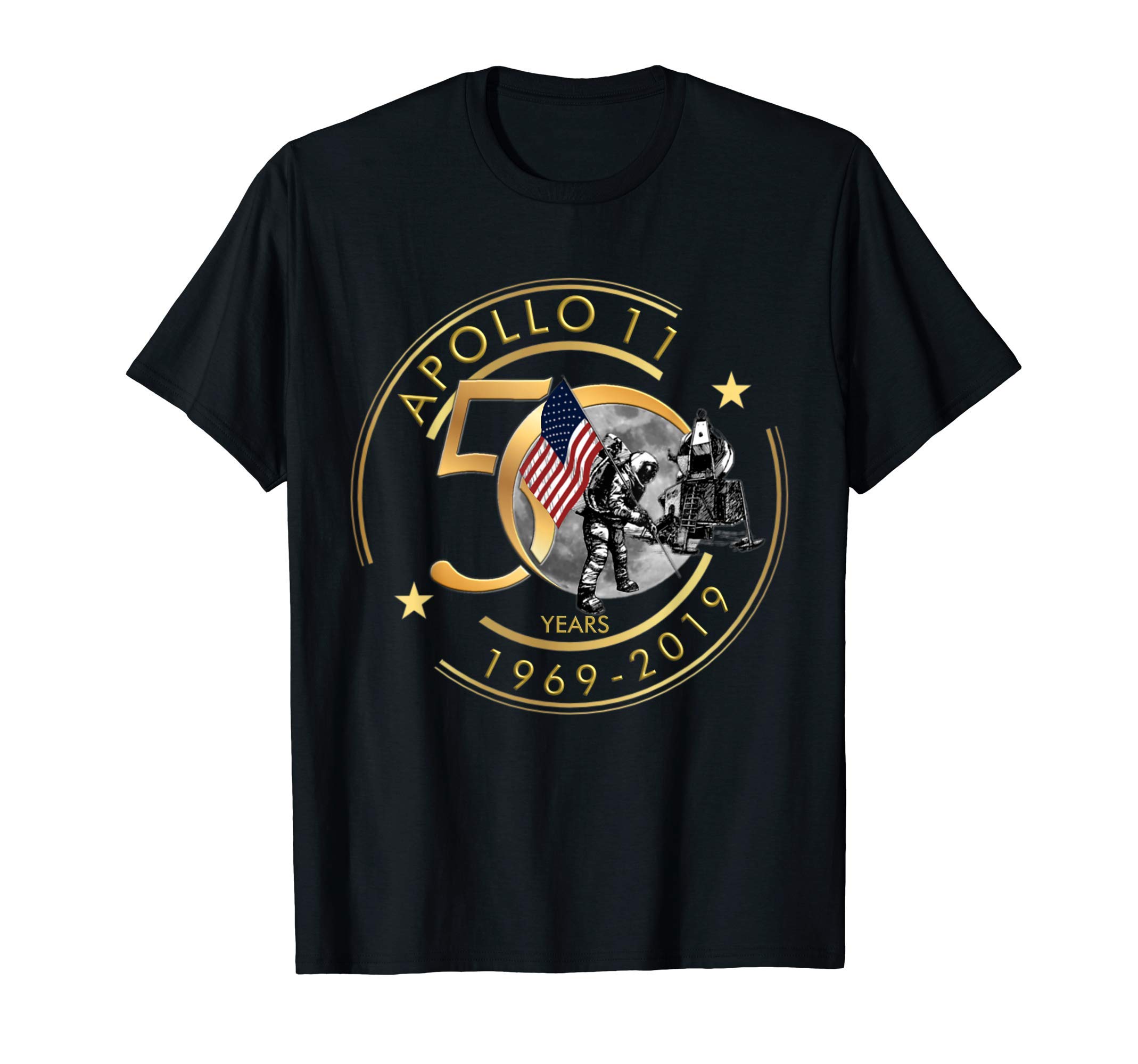 One Giant Step Co.Apollo 11 50th Anniversary Moon Landing 1969 2019 Gift T-Shirt