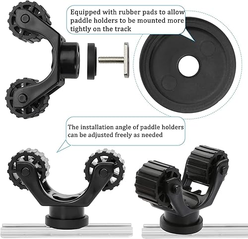 Miniatura 6 de Soporte para paletas de kayak, accesorios de kayak para remos de kayak, accesorios de pesca de kayak