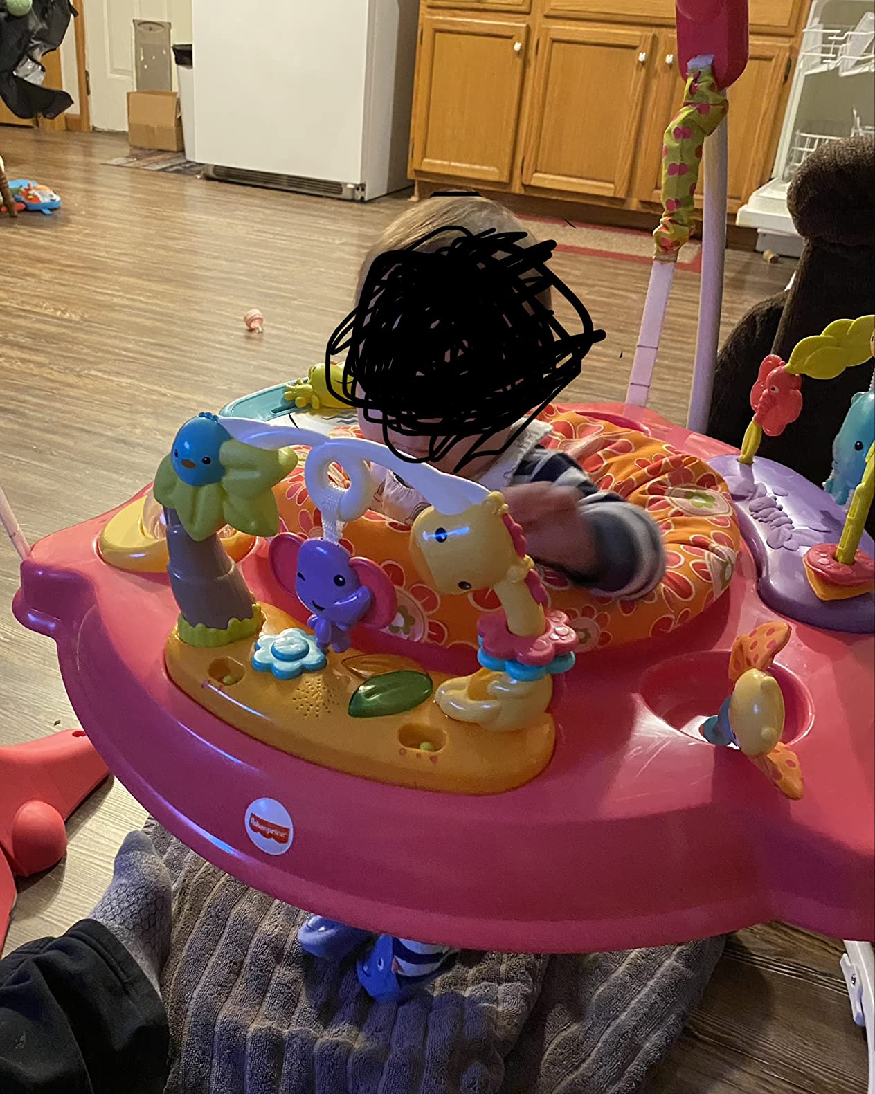 27/mo Finance FisherPrice Fitness Fun Folding Jumperoo GymThemed