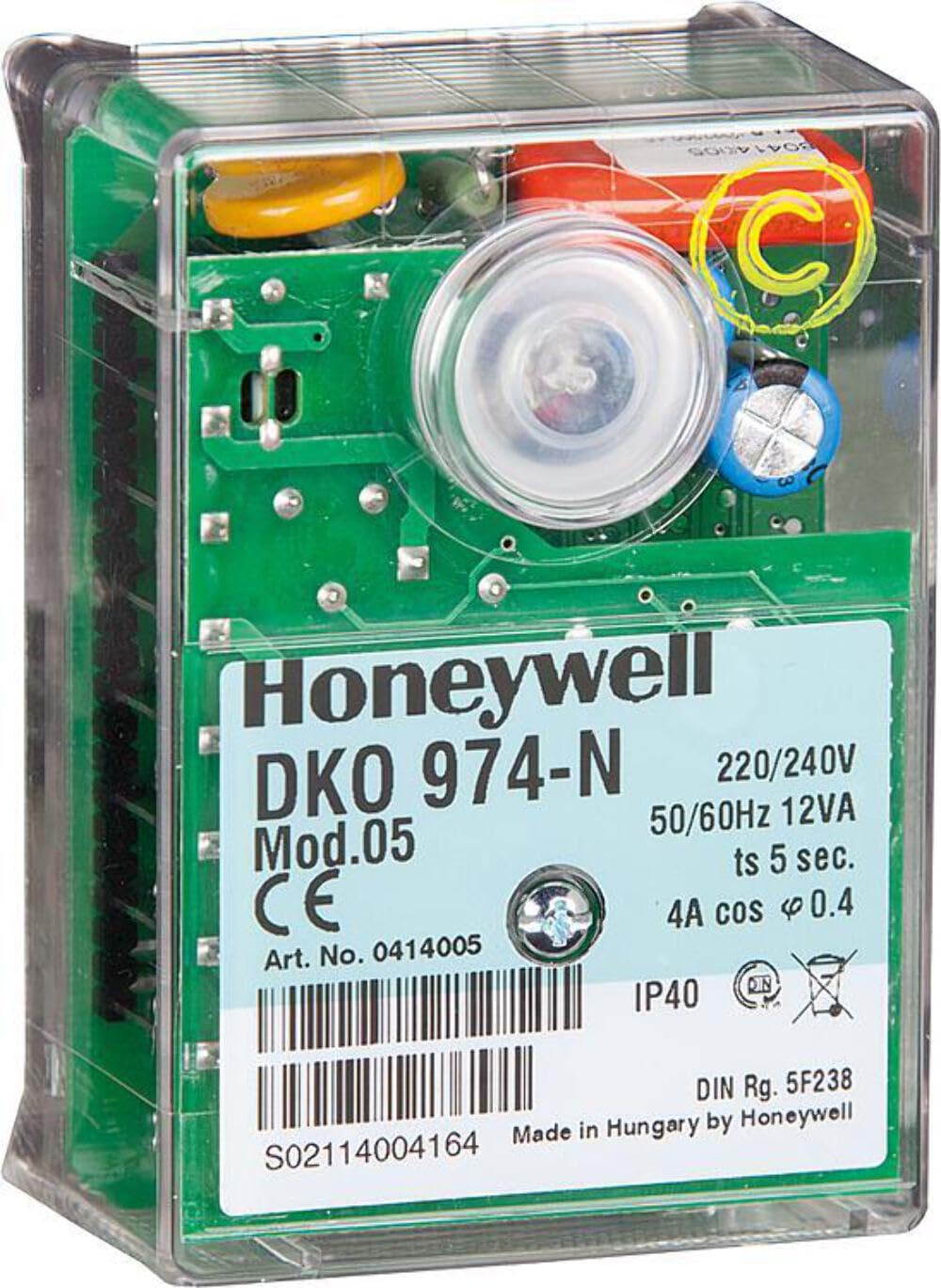 Satronic Urządzenie sterujące DKO974 Mod. 05 - automatyczna jednostka sterująca do ogrzewania olejowego