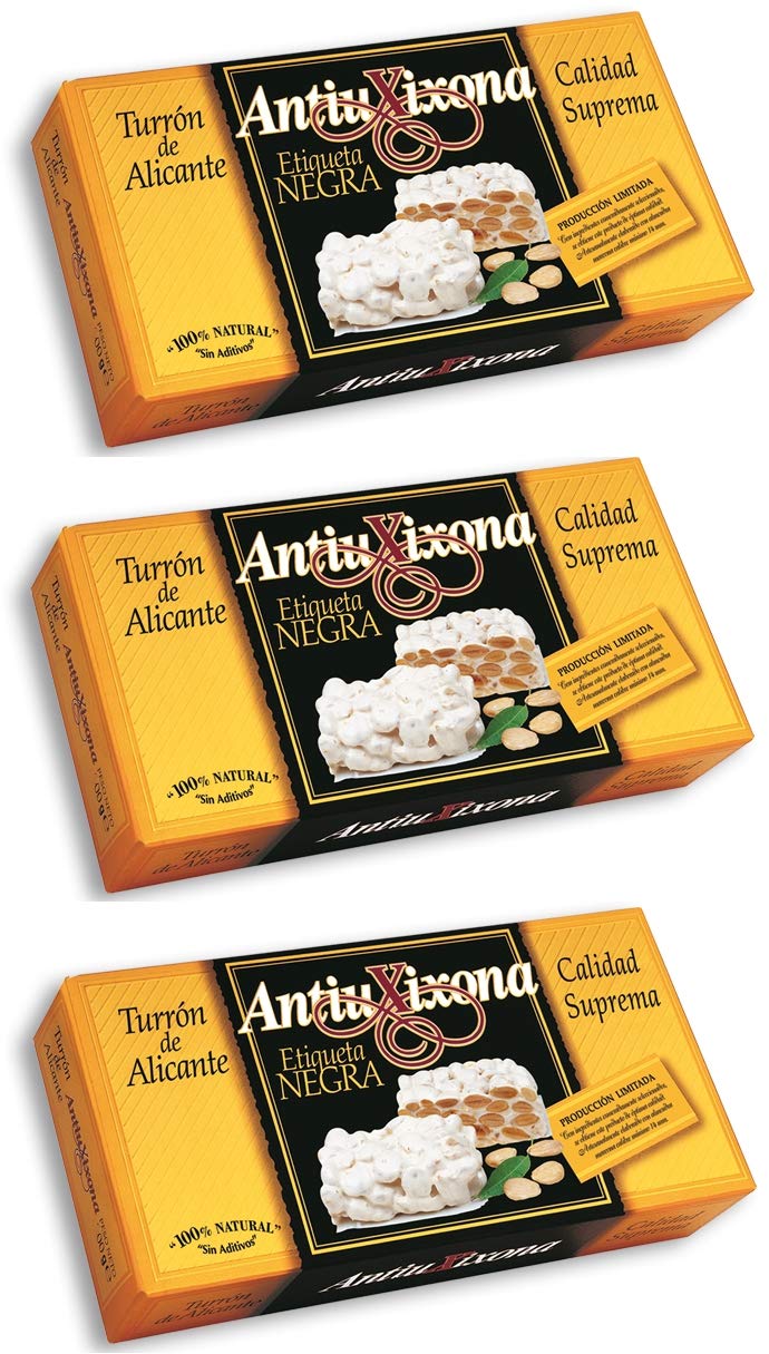 AntiuXixona Alicante Hard Turban Supreme Quality 150g [Pack of 3 Units] Total 450g