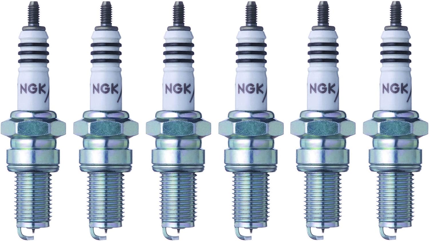 NGK Set of 6 Iridium IX Fine Wire Spark Plugs Gap 0.024 For BMW E28 E24 L6