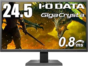 I-O DATA ゲーミングモニター 24.5インチ GigaCrysta PS4 ... - Amazon