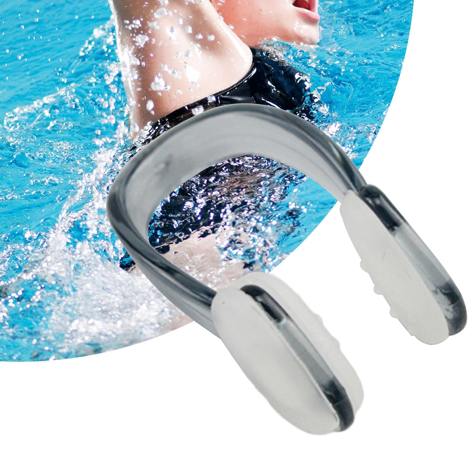 RNXRZANK 2X Nose Clip for Swimming, Nose Protector for Water Activities with Storage Box