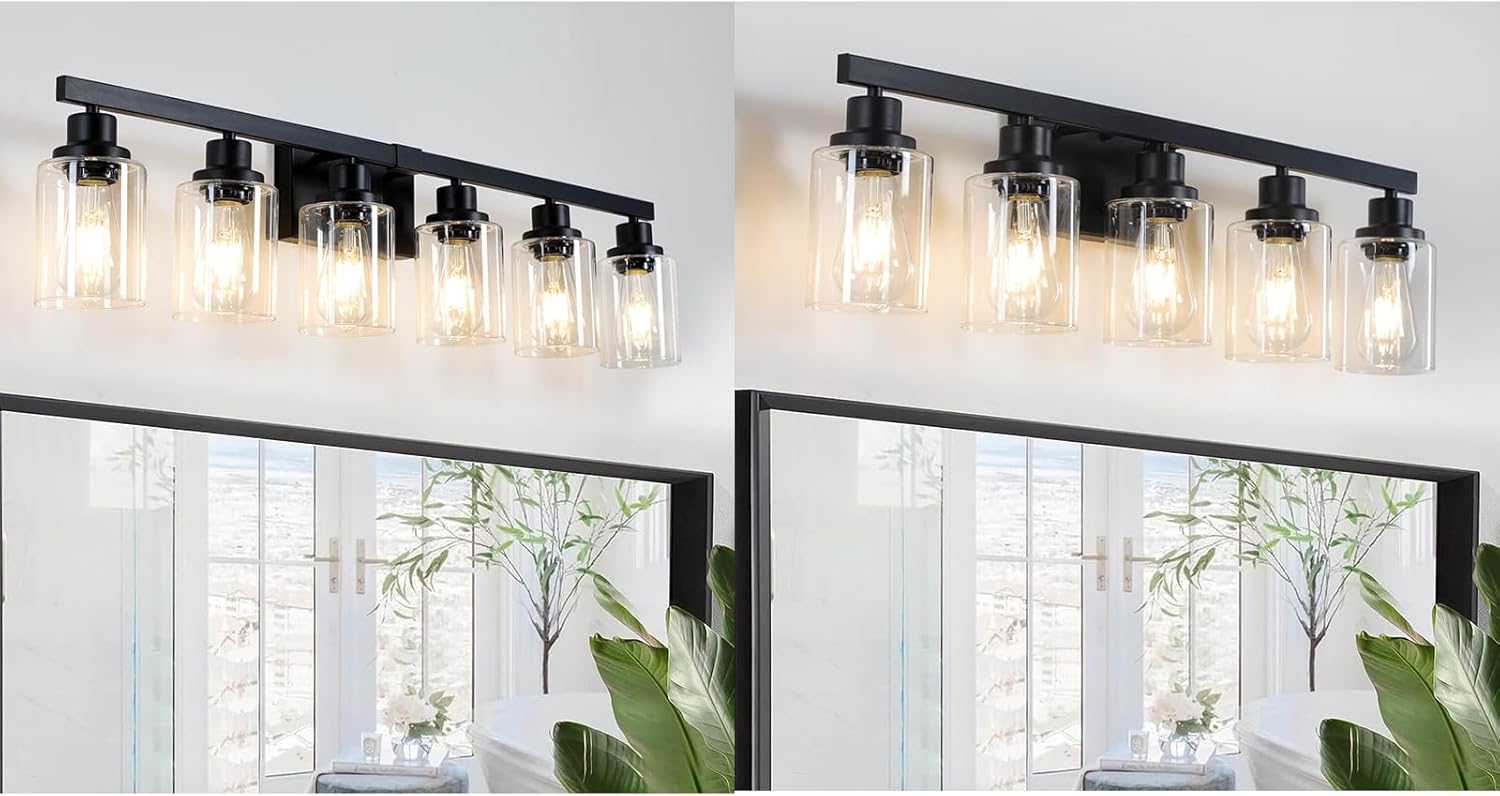 5 Light Bathroom Vanity Light+6 Light Bathroom Vanity Light