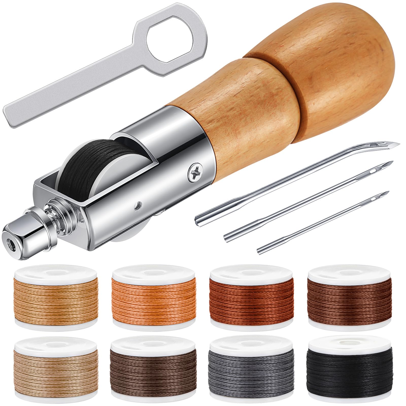 Kit d'outils d'alêne pour cuir : réparez sans déchirer