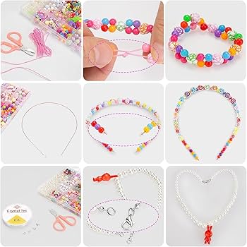 Vytung Children DIY Beads Set,Bracelet Bead Art &ap; Jewellery-aking,Bead