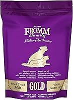 Fromm Small Breed Adult Gold Chicken Recipe Dry Dog Food - Premium Probiotics & Salmon Oil for Small Dogs, 5 lb
