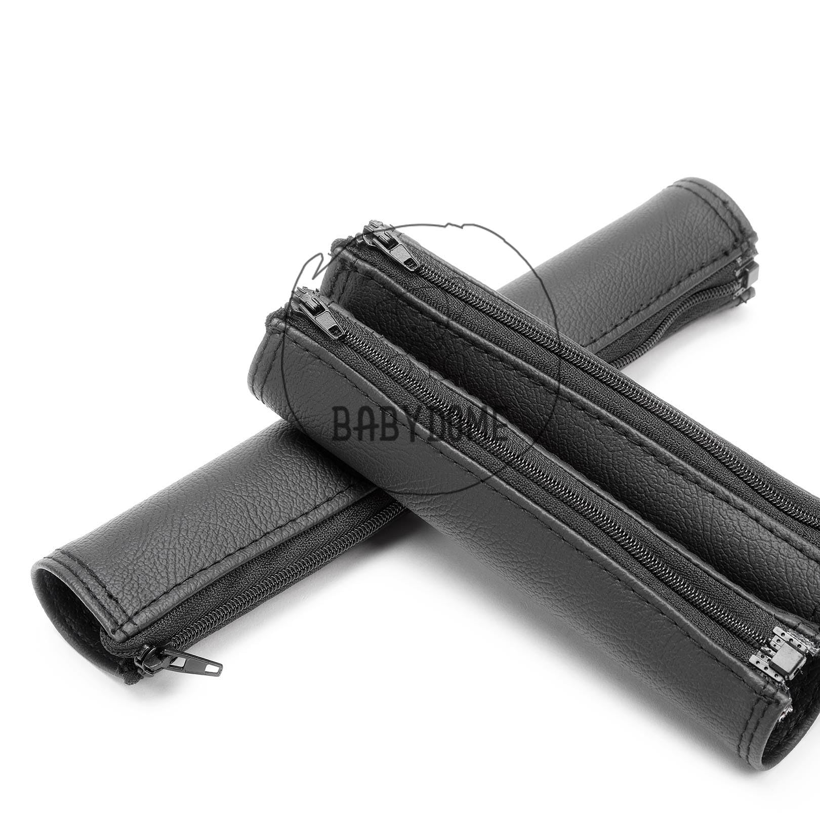 BABYDOME Pack Handlebar Covers Compatible with Bugaboo Fox 2, 3 and BEE 6. Handmade in Premium Leatherette. Resistant to Sun - Image 4