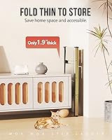 Vista 3 de WOA WOA Escalera de 3 escalones, taburete plegable, escalera ligera de aluminio para armario de cocina del hogar, pedales antideslizantes, facilidad