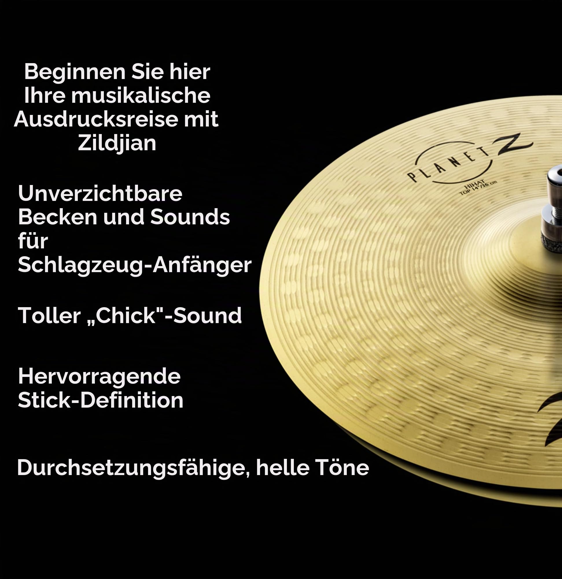 Zildjian Planet Z HiHat 14" Version 2020