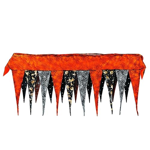 Fun Express Halloween Fireplace Mantel Scarf (over 6 feet long)