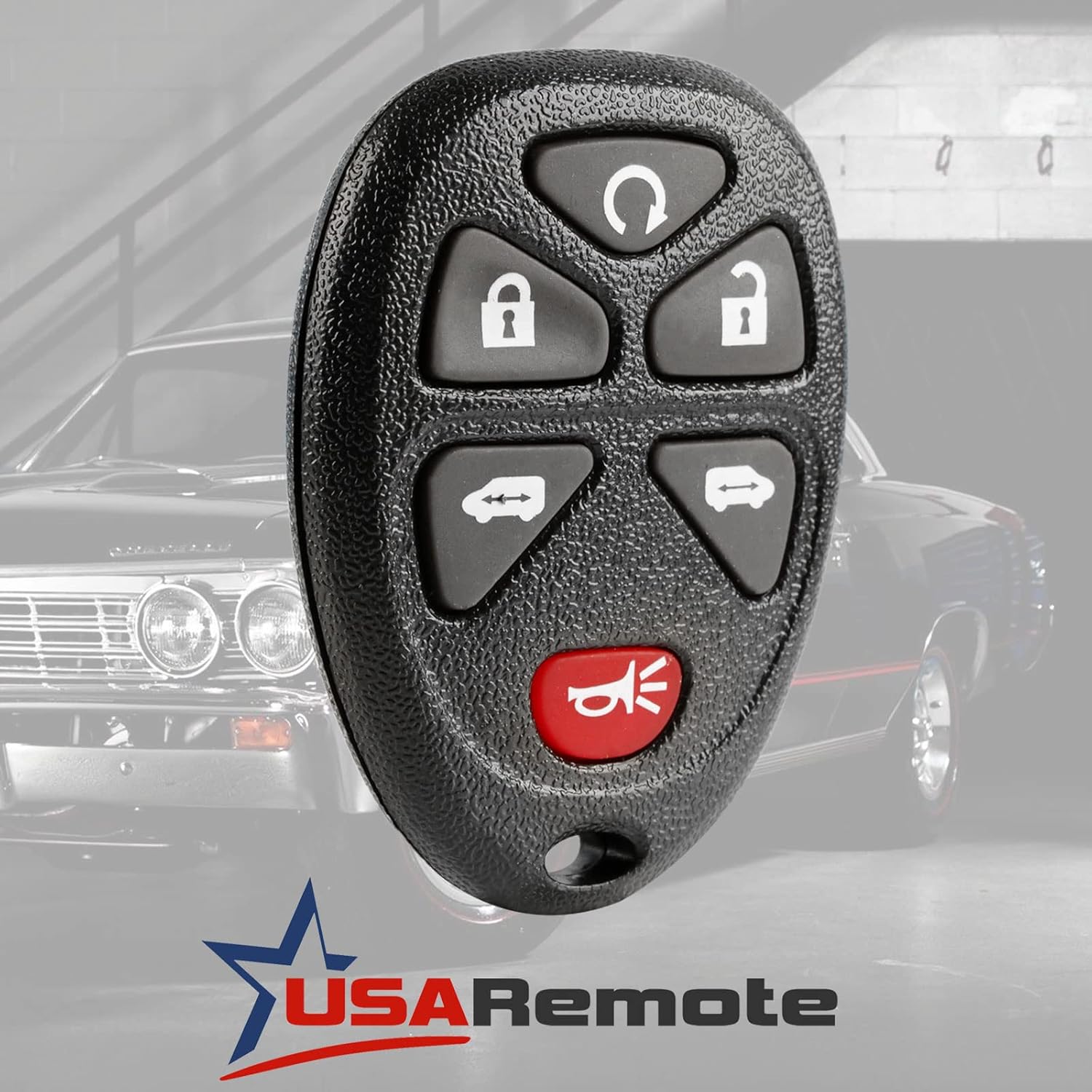 Car Key Fob Keyless Entry Remote fits 2005-2009 Chevy Uplander / 2005-2007 Buick Terraza / 2005-2009 Pontiac Montana / 2005-2007 Saturn Relay (15114376)