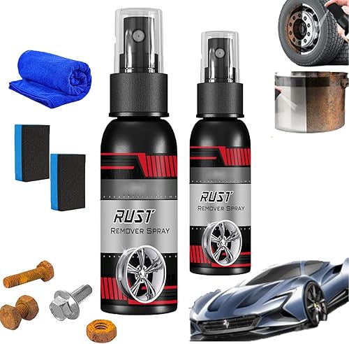 Miniatura 10 de Agente renovador de cubo de rueda multifuncional, removedor de óxido de metal multifuncional, espray de eliminación de óxido para automóvil,