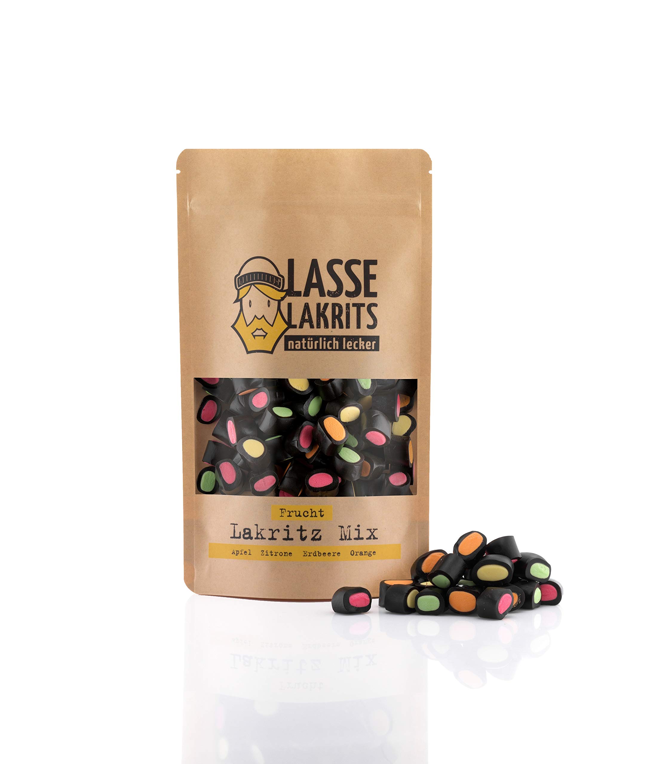 Lasse Lakrits - Lakritz-Mix Frucht 500g