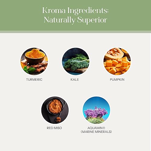 Miniatura 6 de Kroma - Caldo de verduras veganas en polvo con proteína vegetal, paquetes de viaje de 7 porciones, 4.5 onzas, mezcla de miso rojo, verduras, cúrcuma